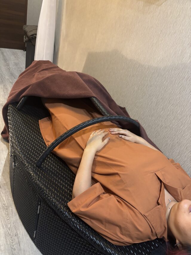 温浴スタート